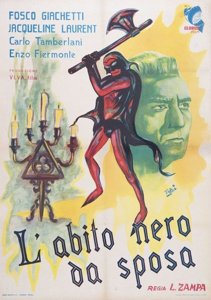 Lobby Card 2 for the film L'abito nero da sposa (1945)