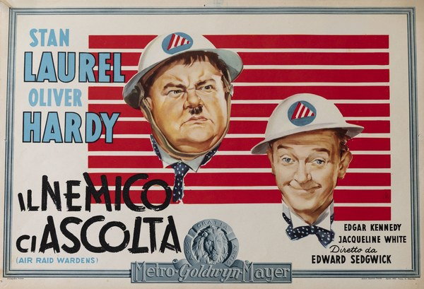 Lobby Card 2 for the film Air Raid Wardens (1943)