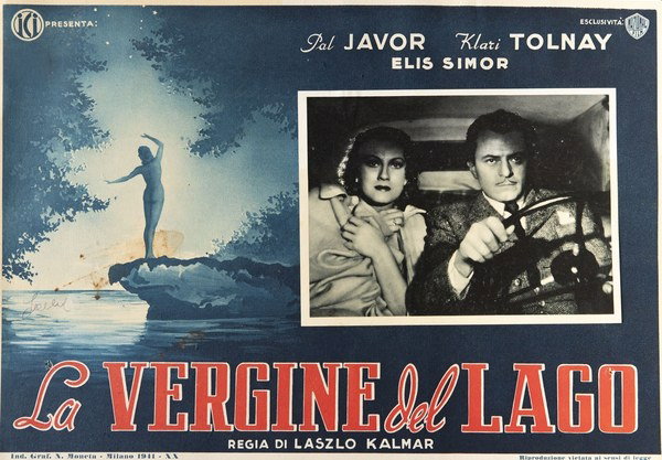 La vergine del lago - Fotobusta 1