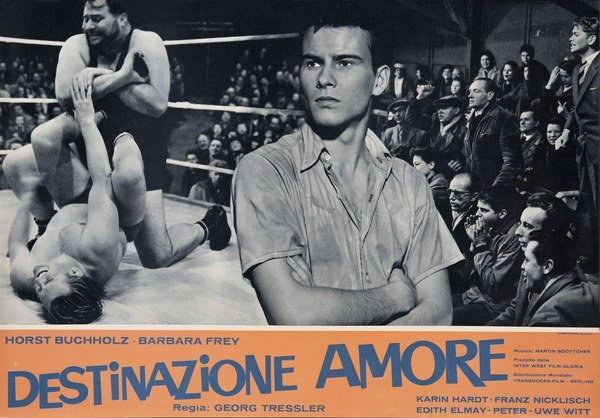 Fotobusta 2 per il film Endstation Liebe (1958)
