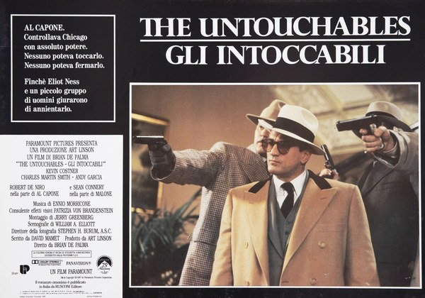Fotobusta 7 per il film The Untouchables - Gli intoccabili (1987)