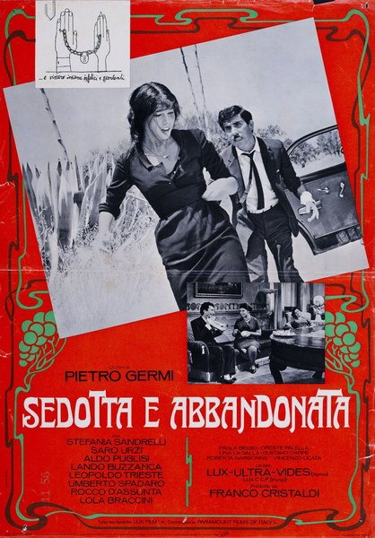 Fotobusta 3 per il film Sedotta e abbandonata (1964)