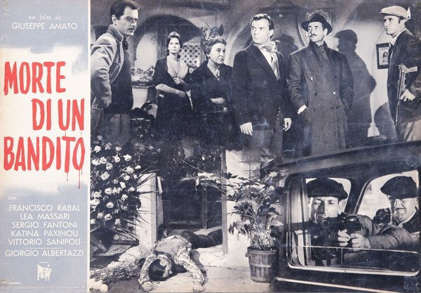 Fotobusta 5 per il film Morte di un bandito (1961)