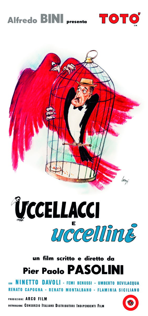 Uccellacci e uccellini - Locandina 1