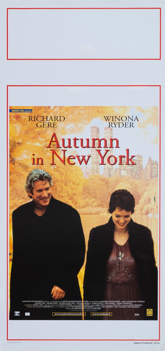 Autumn in New York - Locandina 1