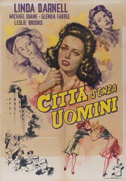 Città senza uomini - Manifesto 1