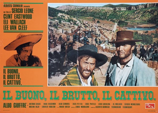 Fotobusta 3 per il film Il buono, il brutto, il cattivo (1966)