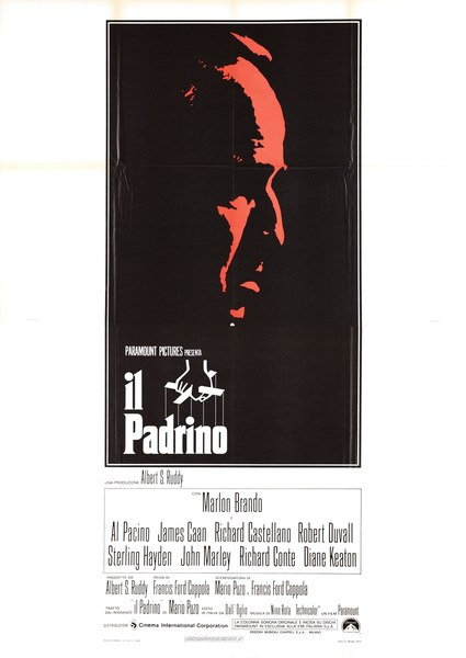 Manifesto 2 per il film Il padrino (1972)