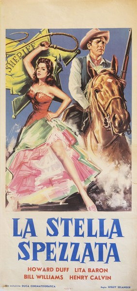 Locandina 2 for the film The Broken Star (1956)