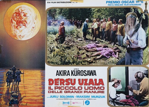 Lobby Card 5 for the film Dersu Uzala (1975), painted by Averardo Ciriello