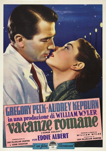Manifesto 3 per il film Vacanze romane (1953)