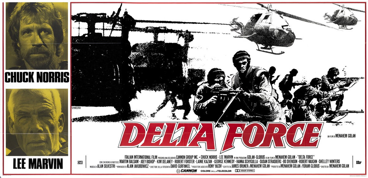 Poster 2 for the film The Delta Force (1986)