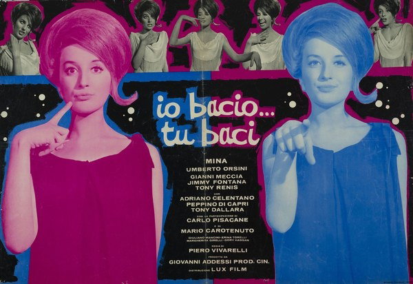Lobby Card 9 for the film I Kiss... You Kiss (1961), painted by Studio Favalli