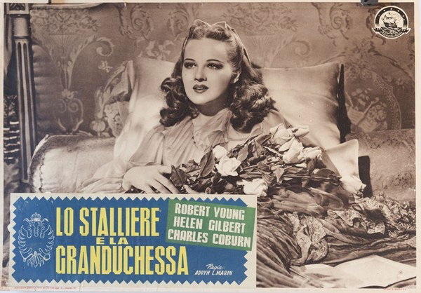 Fotobusta 2 per il film Lo stalliere e la granduchessa (1940)