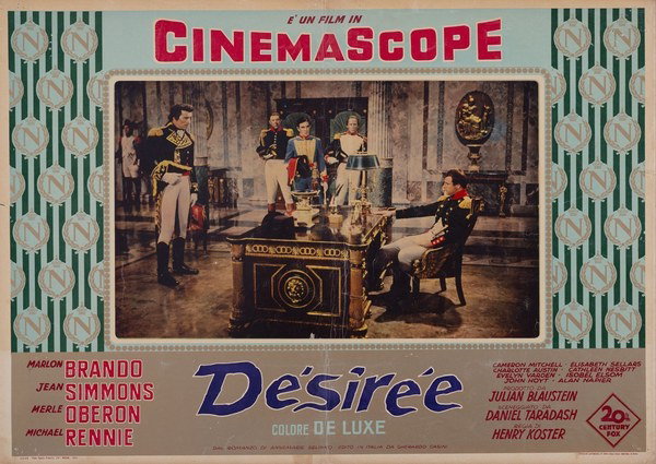 Fotobusta 5 per il film Désirée (1954)