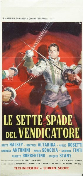 Le sette spade del vendicatore - Locandina 1