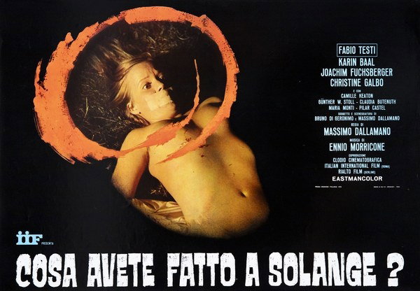 Fotobusta 9 per il film Cosa avete fatto a Solange? (1972)