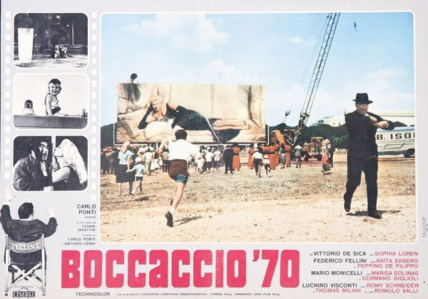 Fotobusta 6 per il film Boccaccio '70 (1962)