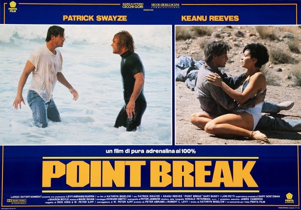 Fotobusta 4 per il film Point Break - Punto di rottura (1991)