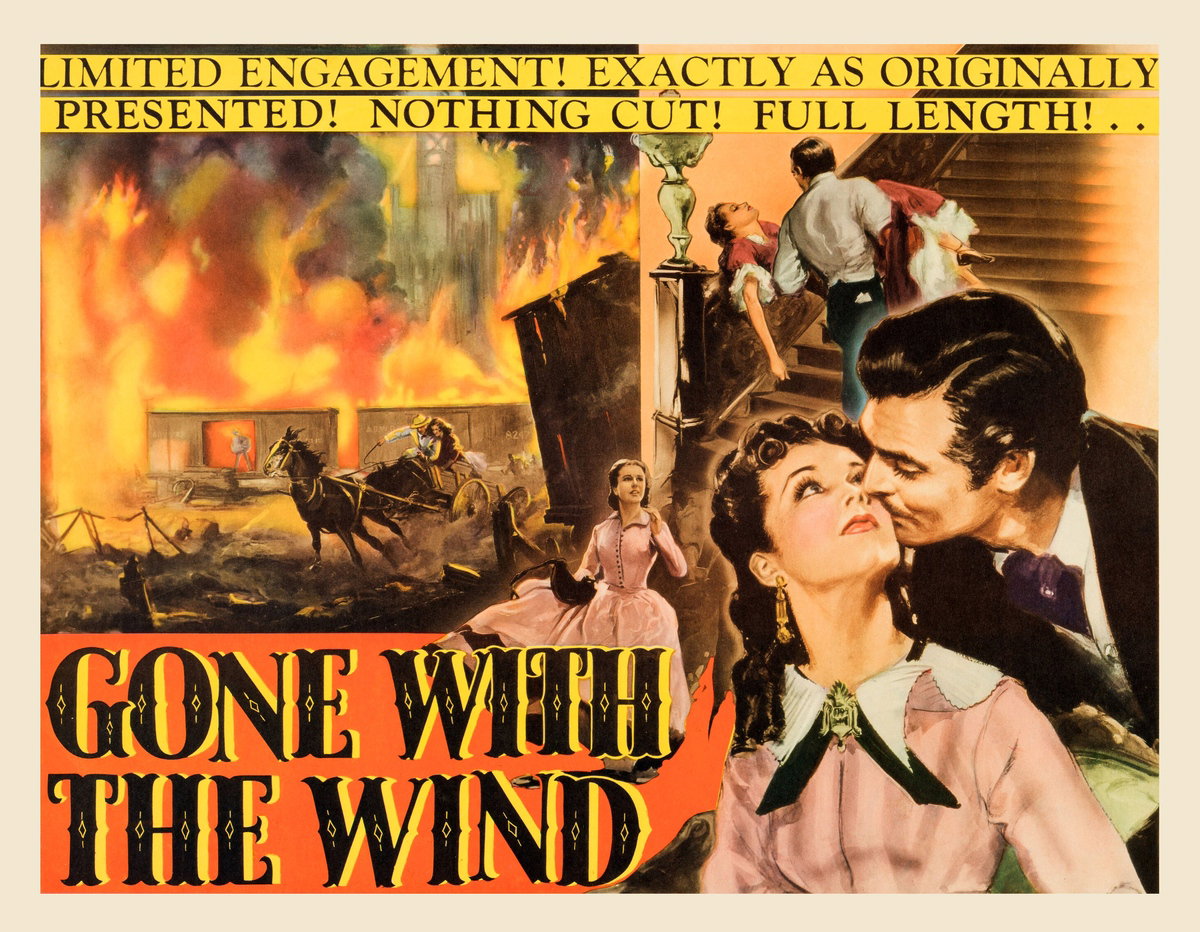 Fotobusta (Lobby Card) 6 for the film Gone with the Wind (1939)