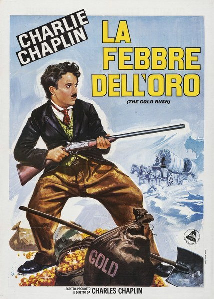 La febbre dell'oro - Manifesto 2