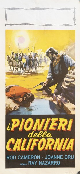 Locandina 2 for the film I pionieri della California (1954)