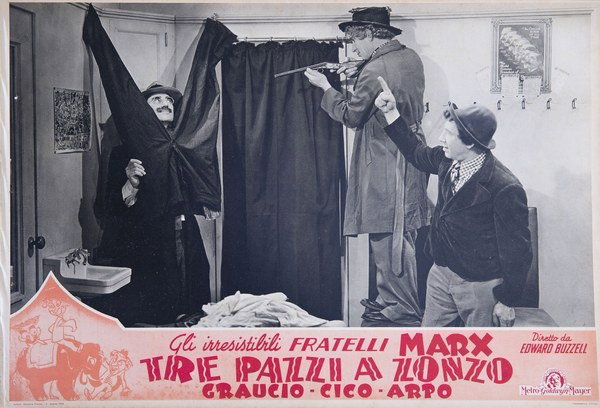 Tre pazzi a zonzo - Fotobusta 1