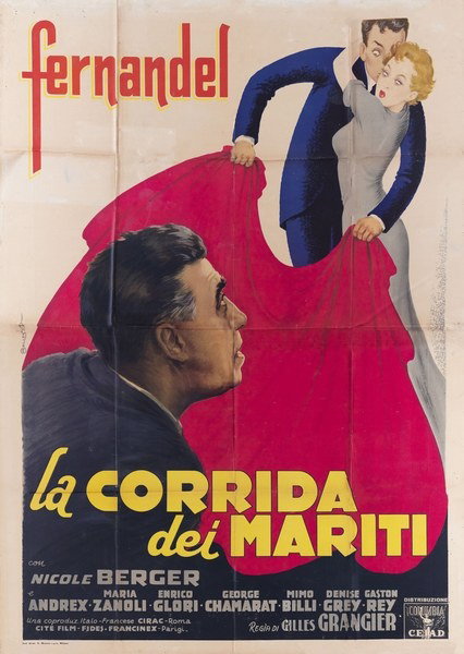 La corrida dei mariti - Manifesto 1