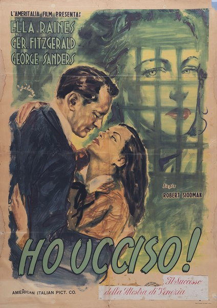 Io ho ucciso! - Manifesto 1