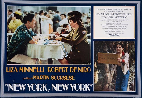Lobby Card 8 for the film New York, New York (1977), painted by Pierpaolo Scalera (visual)