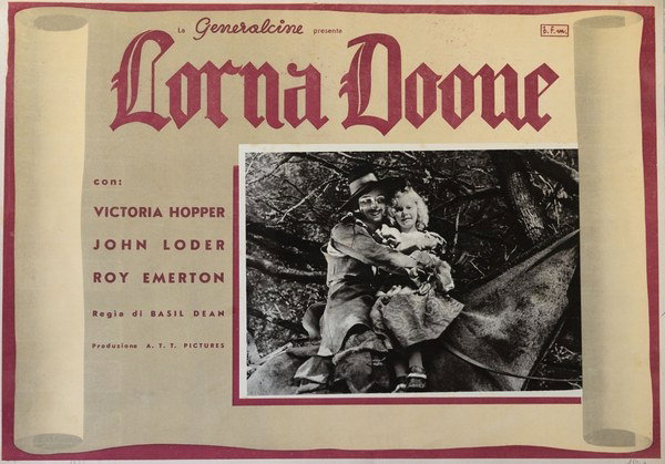 Lorna Doone - Fotobusta 1