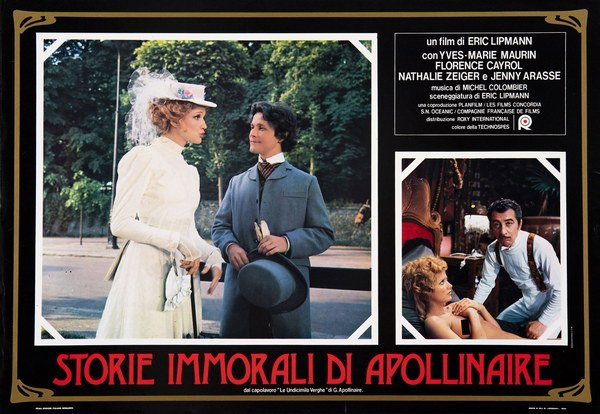 Lobby Card 2 for the film The 11,000 Sexes (1975), painted by Pierpaolo Scalera (visual)