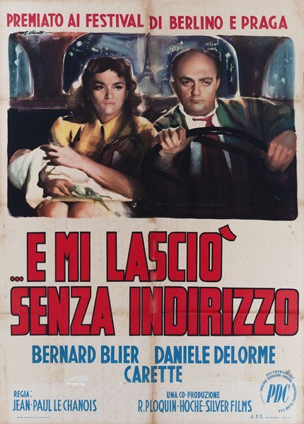 ...e mi lasciò senza indirizzo