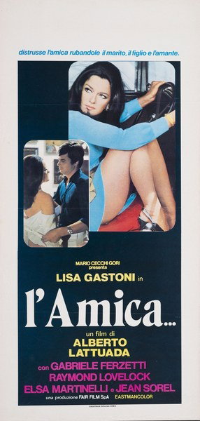 Locandina 2 per il film L'amica (1969)