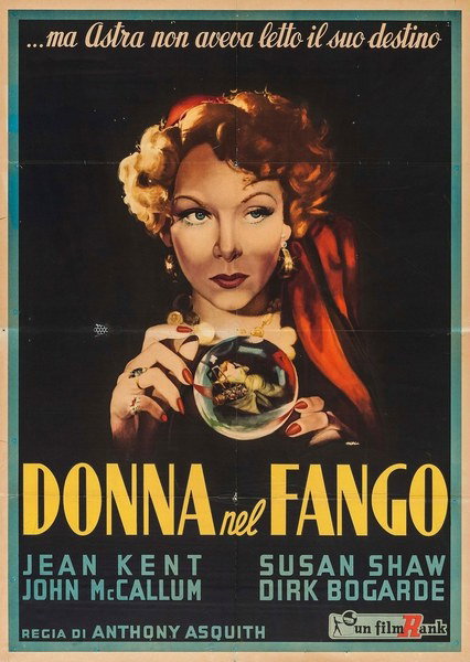 Manifesto 2 per il film Donna nel fango (1950)