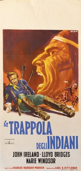 La trappola degli indiani - Lobby Card 1