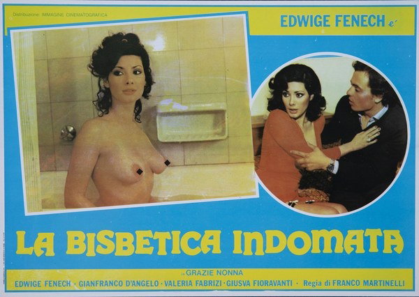 Fotobusta 2 per il film Grazie... nonna - Bisbetica indomata (1975)