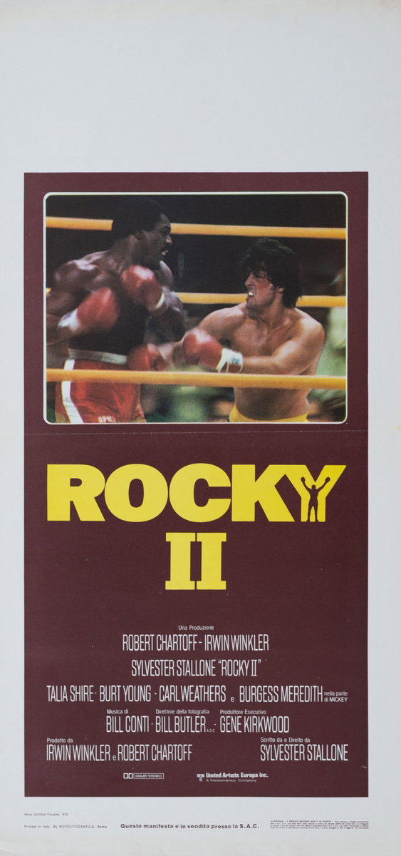 Locandina 2 per il film Rocky II (1979)