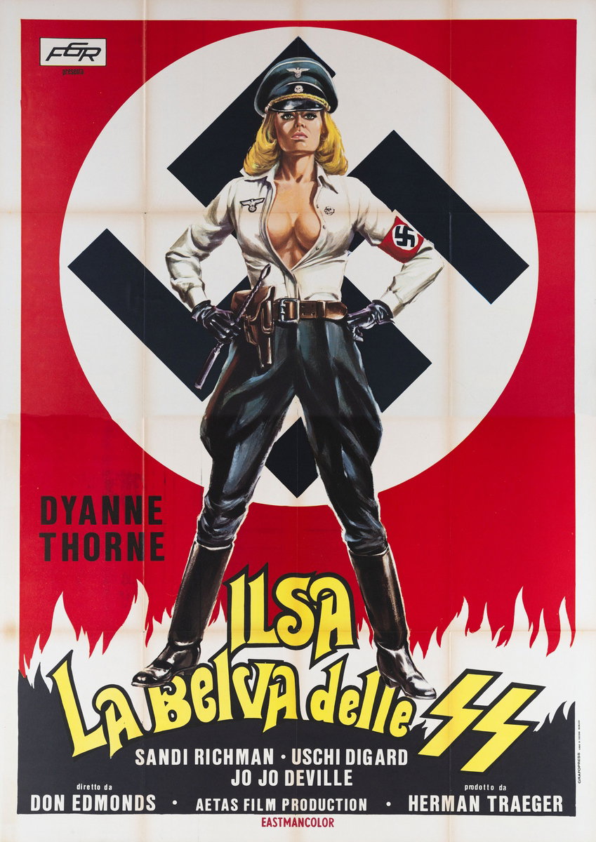 Ilsa la belva delle SS - Manifesto 1