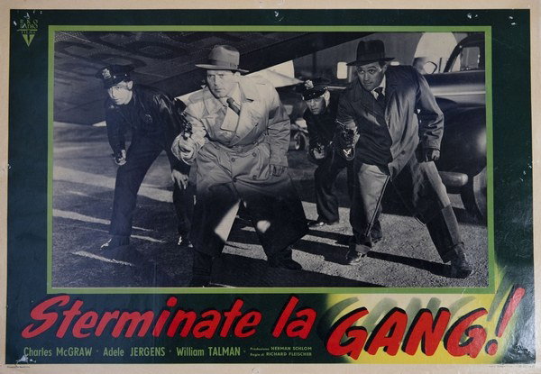 Lobby Card 2 for the film Sterminate la gang! (1950)