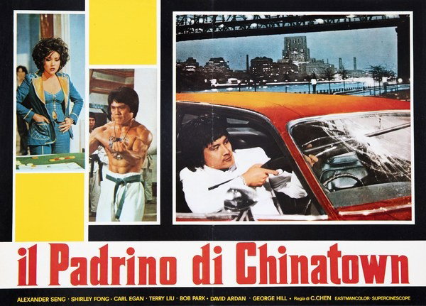 Fotobusta 8 per il film Il padrino di Chinatown (1977)