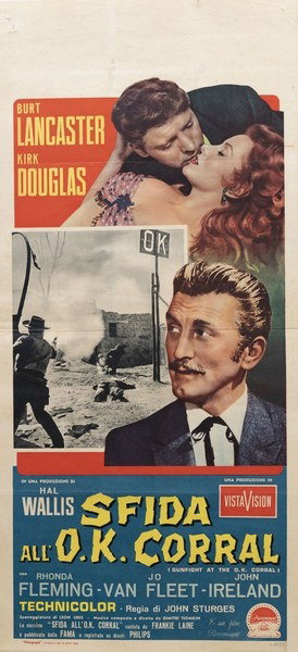 Locandina 2 per il film Sfida all'O.K. Corral (1957)