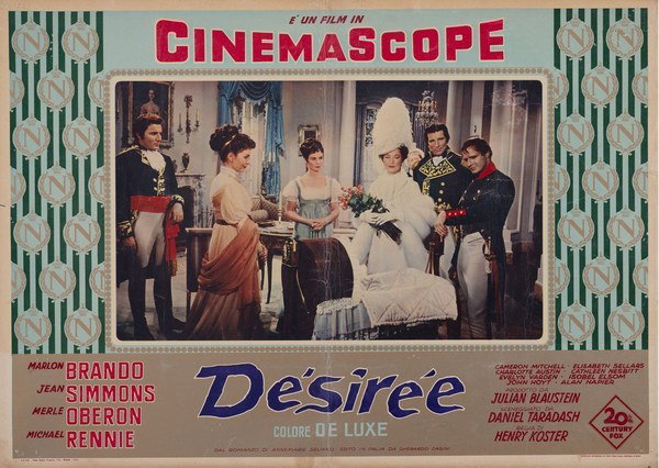 Fotobusta 6 per il film Désirée (1954)