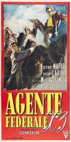 Agente Federale X3 - Manifesto 1