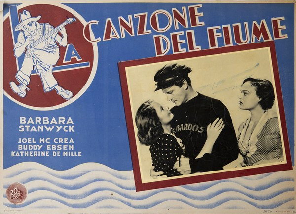 Lobby Card 4 for the film La canzone del fiume (1936)