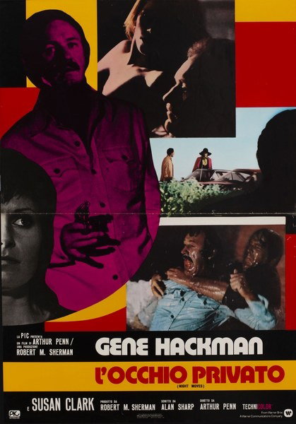 Poster 2 for the film Night Moves (1975)