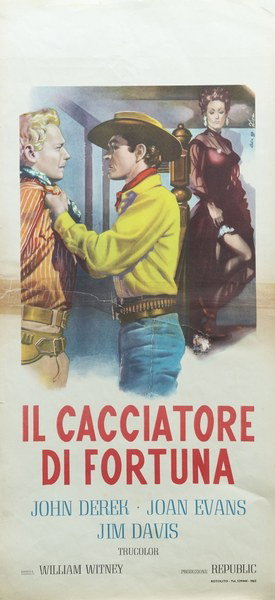 Locandina 2 per il film Il cacciatore di fortuna (1954)