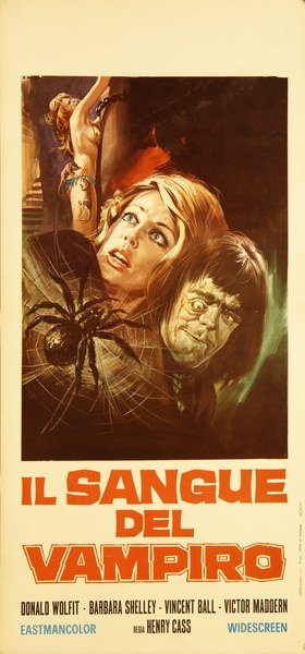 Blood of the Vampire - Lobby Card 1