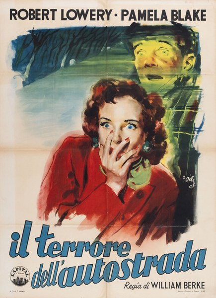 Il terrore dell'autostrada - Manifesto 1