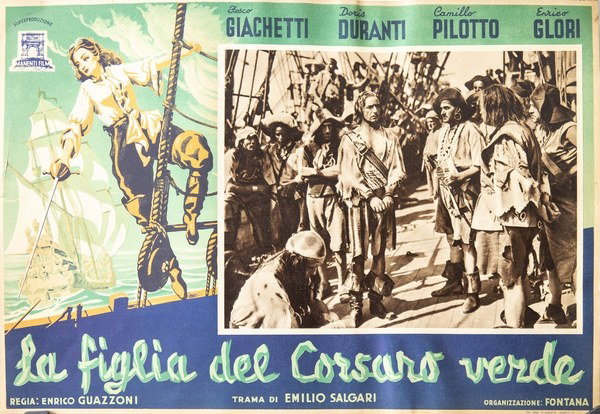 La figlia del corsaro verde - Fotobusta 1